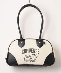 CONVERSE（コンバース）の「【CONVERSE】CV OG MADISON BAG / オサムグッズコラボ キャンバス フェイクレザーボストンバッグ（ボストンバッグ）」