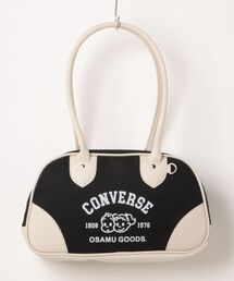 CONVERSE（コンバース）の「【CONVERSE】CV OG MADISON BAG / オサムグッズコラボ キャンバス フェイクレザーボストンバッグ（ボストンバッグ）」