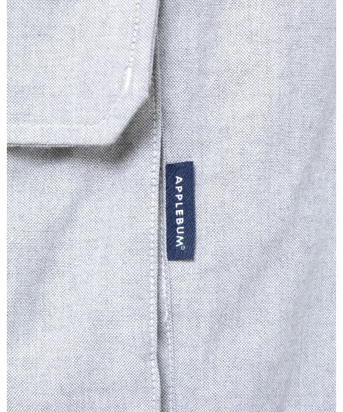 APPLEBUM（アップルバム）の「Urban Military Oxford Jacket（シャツ/ブラウス・メンズ・グレー/ライトブルー/ライトピンク・LARGE/X-LARGE/MEDIUM）」の10枚目の写真