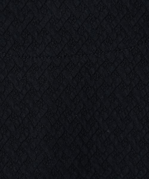 green label relaxing（グリーンレーベルリラクシング）の「ブリスタージャガード  ブルゾン（ブルゾン・キッズ・オフホワイト/ネイビー・125/95/105/115）」の5枚目の写真