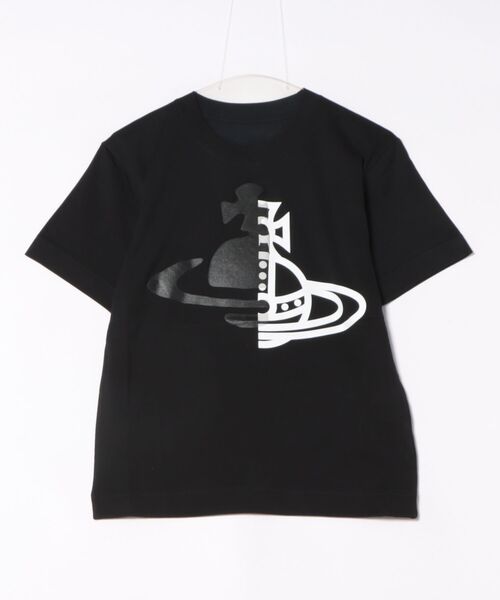 HALF AND HALF ORB RELAX T-SHIRT（Tシャツ/カットソー）｜Vivienne