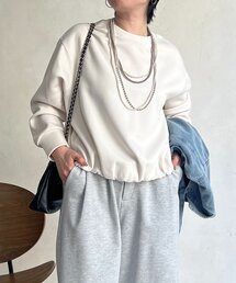 un dix cors | 軽量ボンディングバルーンプルオーバー(Tシャツ/カットソー)