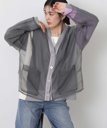 AULA AILA | AULAチュールカーディガン(カーディガン/ボレロ)