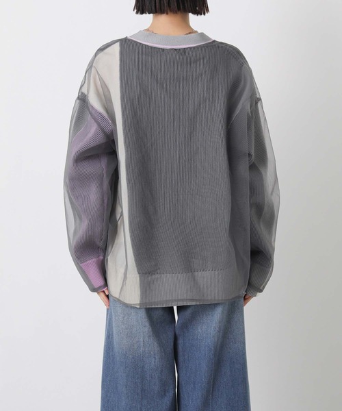 AULA AILA（アウラアイラ）の「ＡＵＬＡチュールカーディガン（カーディガン/ボレロ・レディース・グレー・FREE）」の16枚目の写真