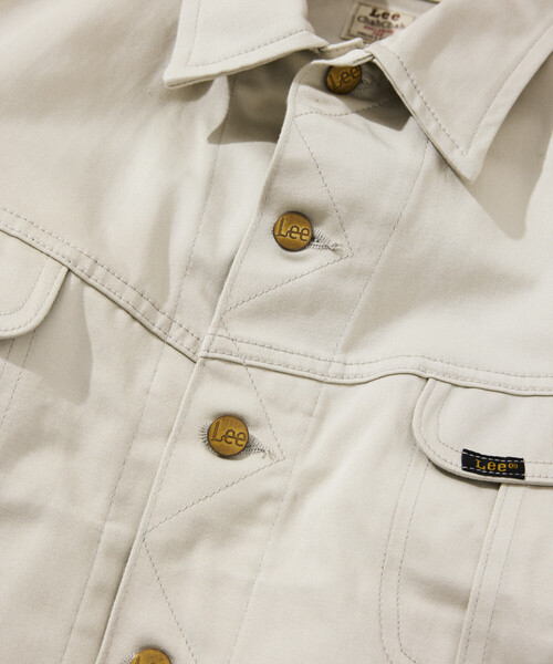 Lee（リー）の「Lee × Chah Chah × FREAK'S STORE/リー×チャーチャー×フリークスストア 別注 Lee × Chah Chah WESTERNER 100-J/ウエスターナー コットンジャケット（ブルゾン・メンズ・ナチュラル・LARGE/MEDIUM）」の6枚目の写真
