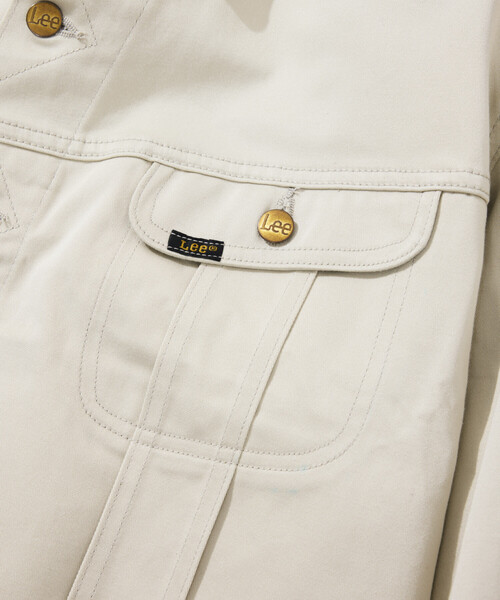 Lee（リー）の「Lee × Chah Chah × FREAK'S STORE/リー×チャーチャー×フリークスストア 別注 Lee × Chah Chah WESTERNER 100-J/ウエスターナー コットンジャケット（ブルゾン・メンズ・ナチュラル・LARGE/MEDIUM）」の7枚目の写真