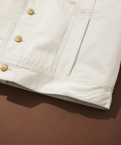 Lee（リー）の「Lee × Chah Chah × FREAK'S STORE/リー×チャーチャー×フリークスストア 別注 Lee × Chah Chah WESTERNER 100-J/ウエスターナー コットンジャケット（ブルゾン・メンズ・ナチュラル・LARGE/MEDIUM）」の9枚目の写真