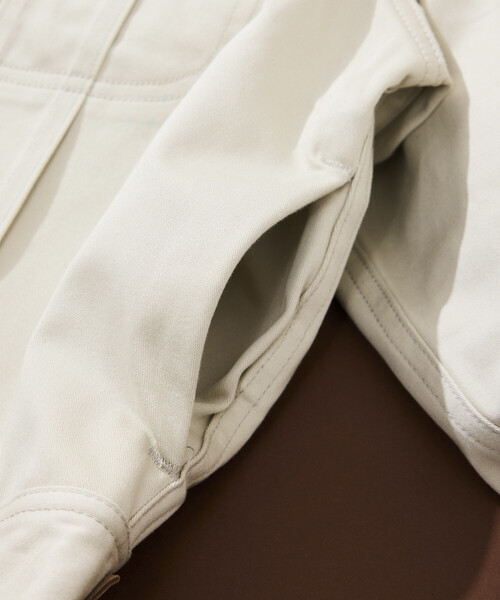 Lee（リー）の「Lee × Chah Chah × FREAK'S STORE/リー×チャーチャー×フリークスストア 別注 Lee × Chah Chah WESTERNER 100-J/ウエスターナー コットンジャケット（ブルゾン・メンズ・ナチュラル・LARGE/MEDIUM）」の10枚目の写真