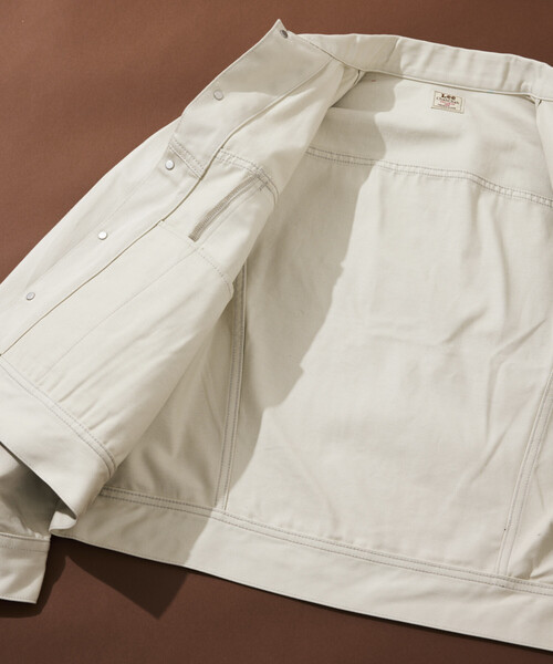 Lee（リー）の「Lee × Chah Chah × FREAK'S STORE/リー×チャーチャー×フリークスストア 別注 Lee × Chah Chah WESTERNER 100-J/ウエスターナー コットンジャケット（ブルゾン・メンズ・ナチュラル・LARGE/MEDIUM）」の11枚目の写真