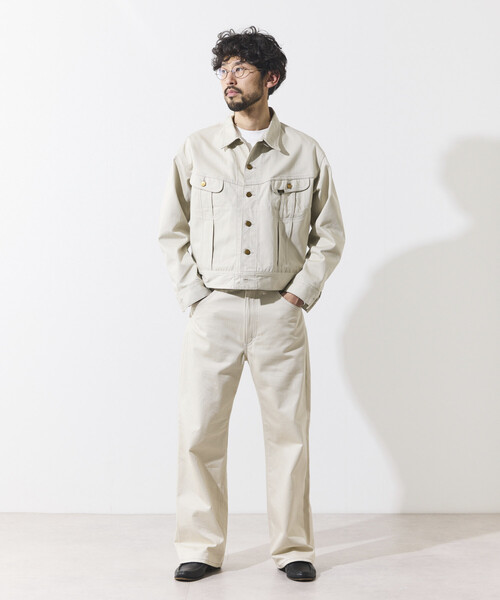 Lee（リー）の「Lee × Chah Chah × FREAK'S STORE/リー×チャーチャー×フリークスストア 別注 Lee × Chah Chah WESTERNER 100-J/ウエスターナー コットンジャケット（ブルゾン・メンズ・ナチュラル・LARGE/MEDIUM）」の15枚目の写真