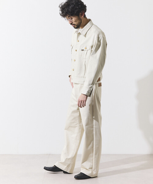 Lee（リー）の「Lee × Chah Chah × FREAK'S STORE/リー×チャーチャー×フリークスストア 別注 Lee × Chah Chah WESTERNER 100-J/ウエスターナー コットンジャケット（ブルゾン・メンズ・ナチュラル・LARGE/MEDIUM）」の17枚目の写真