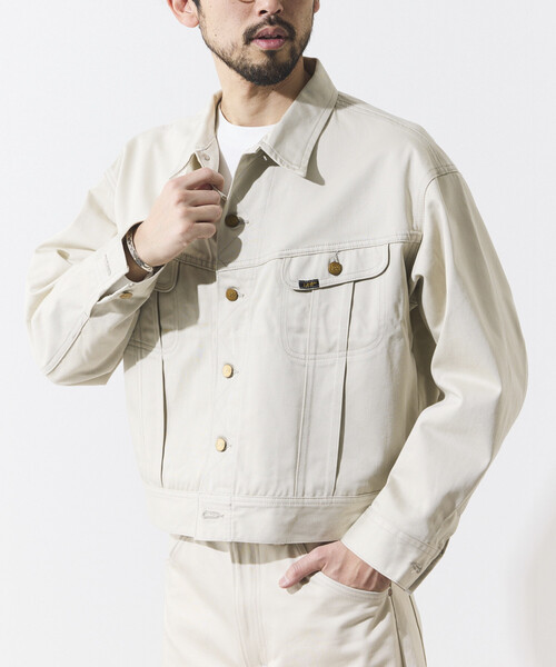 Lee（リー）の「Lee × Chah Chah × FREAK'S STORE/リー×チャーチャー×フリークスストア 別注 Lee × Chah Chah WESTERNER 100-J/ウエスターナー コットンジャケット（ブルゾン・メンズ・ナチュラル・LARGE/MEDIUM）」の21枚目の写真