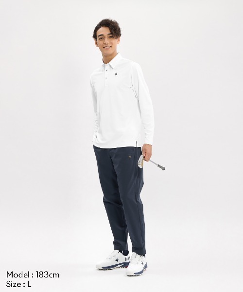 le coq sportif GOLF(ルコックスポルティフゴルフ)の「【DAILY】イージージョガーパンツ(その他パンツ・メンズ・ネイビー/カーキ・L/XL/M/3L)」の4枚目の写真
