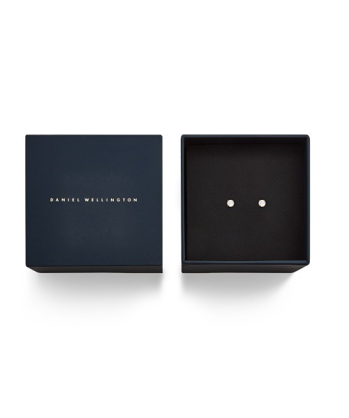 Daniel Wellington(ダニエルウェリントン)の「Mirelle Solitaire Stud Earring ローズゴールド/ゴールド/シルバー(ピアス(両耳用)・レディース・シルバー・ONE SIZE)」の6枚目の写真