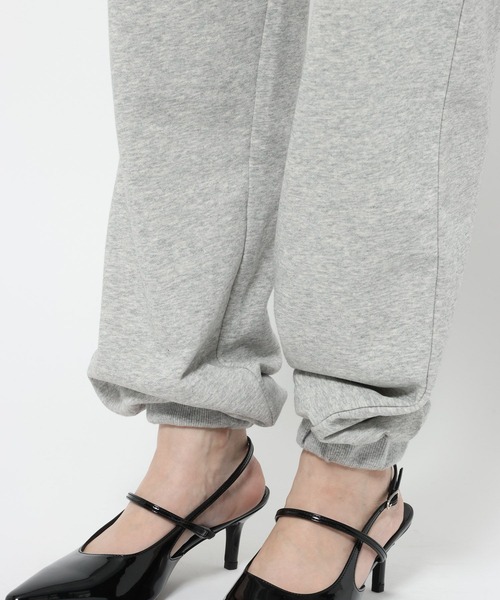 mysty woman（ミスティウーマン）の「スウェットイージーパンツ 668083（スウェットパンツ・レディース・グレー/ネイビー・FREE）」の14枚目の写真