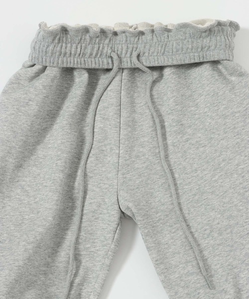 mysty woman（ミスティウーマン）の「スウェットイージーパンツ 668083（スウェットパンツ・レディース・グレー/ネイビー・FREE）」の16枚目の写真