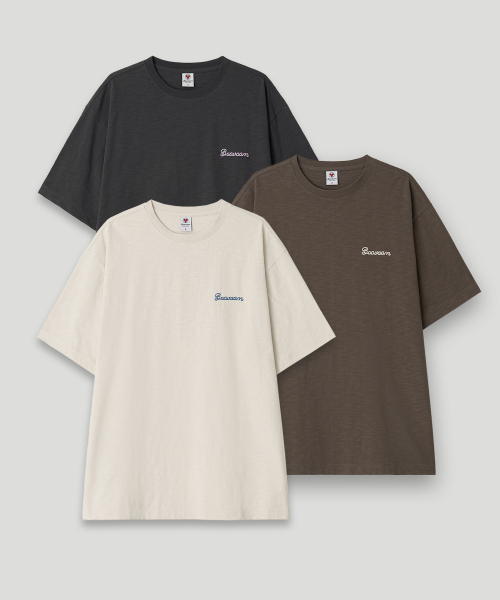 BOOVOOM（ブーブーム）の「[ビッグサイズ]ワイルドハーモニーリゾートTシャツ（Tシャツ/カットソー・メンズ・Cream/ブラック/ブラウン・XL/XXL/XXXL）」の6枚目の写真