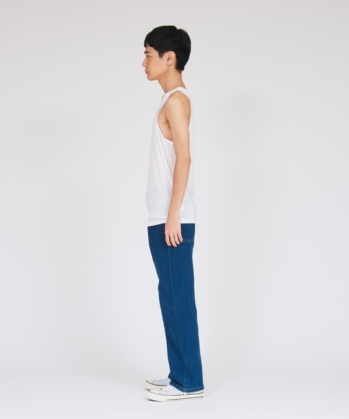 HANES(ヘインズ)の「【Hanes/ヘインズ】メンズ Hanes MOVES ナイロンメッシュ タンクトップ(タンクトップ・メンズ・ブラック/ホワイト・LL/L/M)」の8枚目の写真