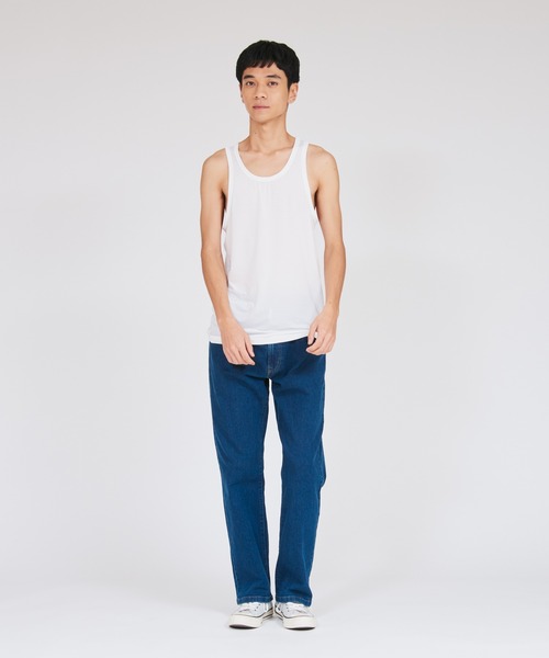 HANES(ヘインズ)の「【Hanes/ヘインズ】メンズ Hanes MOVES ナイロンメッシュ タンクトップ(タンクトップ・メンズ・ブラック/ホワイト・LL/L/M)」の7枚目の写真