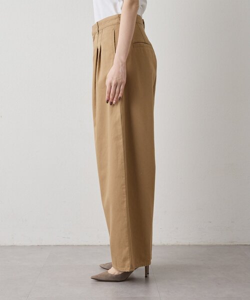 Whim Gazette(ウィムガゼット)の「タックチノパンツ(チノパンツ・レディース・ベージュ・38/36/34)」の19枚目の写真