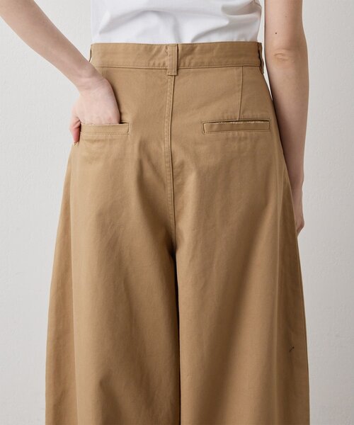 Whim Gazette(ウィムガゼット)の「タックチノパンツ(チノパンツ・レディース・ベージュ・38/36/34)」の22枚目の写真