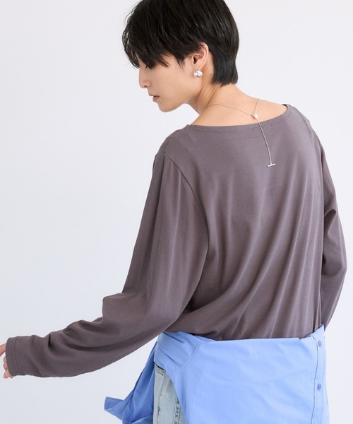 BARNYARDSTORM(バンヤードストーム)の「BARNYARDSTORM / 強撚ベアロンT【MADE IN JAPAN】【『ネルソンさん』YouTubeご紹介アイテム】(Tシャツ/カットソー・レディース・ベージュ/ホワイト/チャコールグレー・FREE)」の21枚目の写真