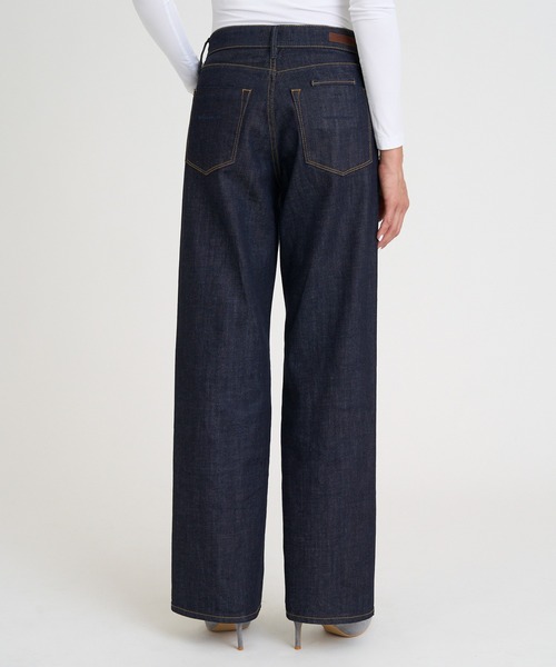 YANUK(ヤヌーク)の「ストレート "GINA"(デニムパンツ・レディース・ワンウォッシュ・23inch/22inch/21inch/27inch/26inch/25inch/24inch)」の6枚目の写真