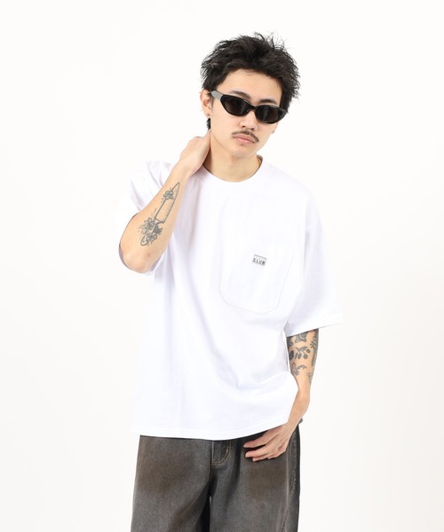 PRO CLUB (プロクラブ)の「PRO CLUB へビーウェイトワイド ポケットTEEシャツ 半袖(Tシャツ/カットソー・メンズ・ホワイト/ブラック/ヘザーグレー・XL/L/M/2XL/S/3XL)」の1枚目の写真