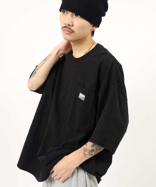 PRO CLUB (プロクラブ)の「PRO CLUB へビーウェイトワイド ポケットTEEシャツ 半袖(Tシャツ/カットソー・メンズ・ホワイト/ブラック/ヘザーグレー・XL/L/M/2XL/S/3XL)」の2枚目の写真