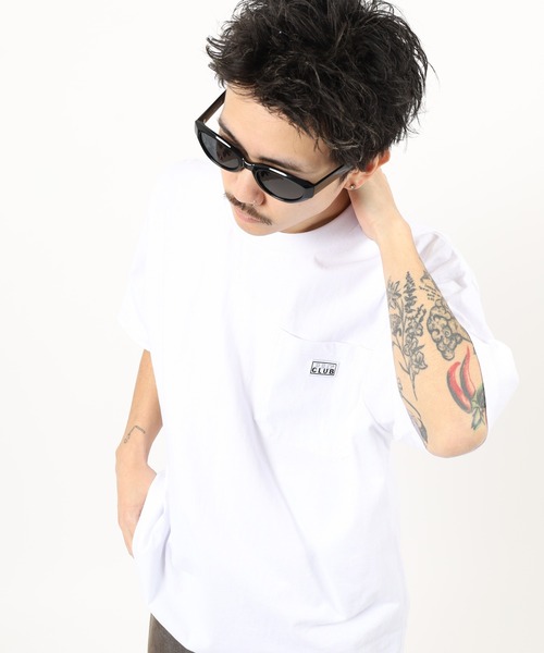 PRO CLUB (プロクラブ)の「PRO CLUB へビーウェイトワイド ポケットTEEシャツ 半袖(Tシャツ/カットソー・メンズ・ホワイト/ブラック/ヘザーグレー・XL/L/M/2XL/S/3XL)」の5枚目の写真