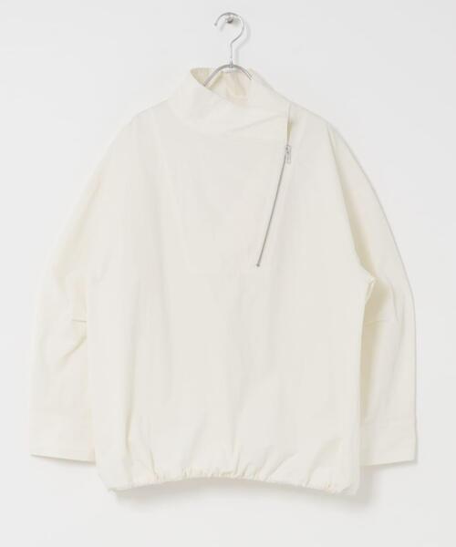 KBF（ケイビーエフ）の「スラントZIPアノラック（その他アウター・レディース・ボルドー/アイボリー・ONE）」の10枚目の写真