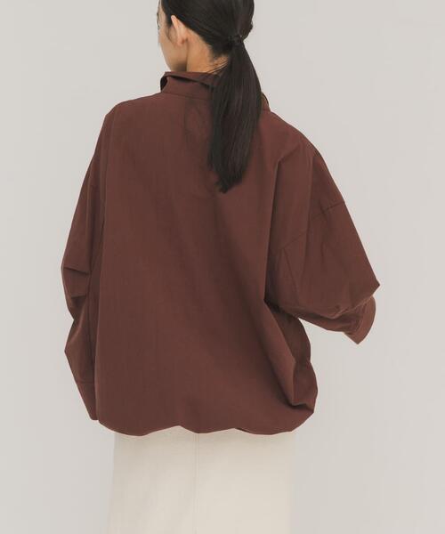 KBF（ケイビーエフ）の「スラントZIPアノラック（その他アウター・レディース・ボルドー/アイボリー・ONE）」の15枚目の写真