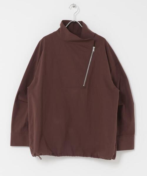 KBF（ケイビーエフ）の「スラントZIPアノラック（その他アウター・レディース・ボルドー/アイボリー・ONE）」の19枚目の写真