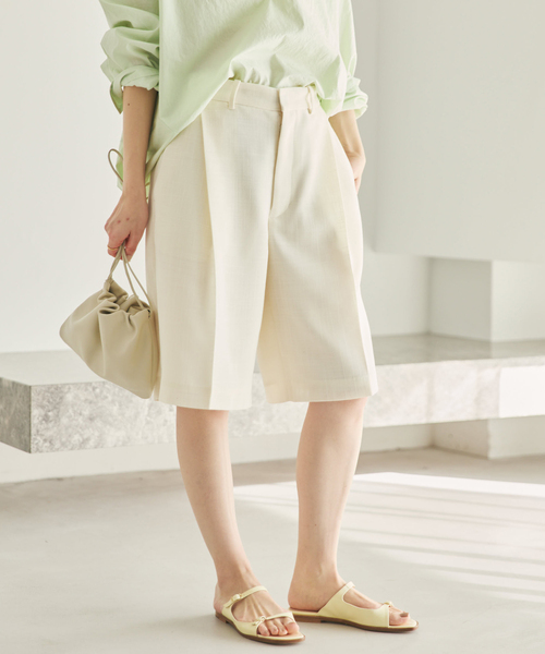 plage（プラージュ）の「Short パンツ（その他パンツ・レディース・ホワイト/ブラック・34/36/38）」の2枚目の写真