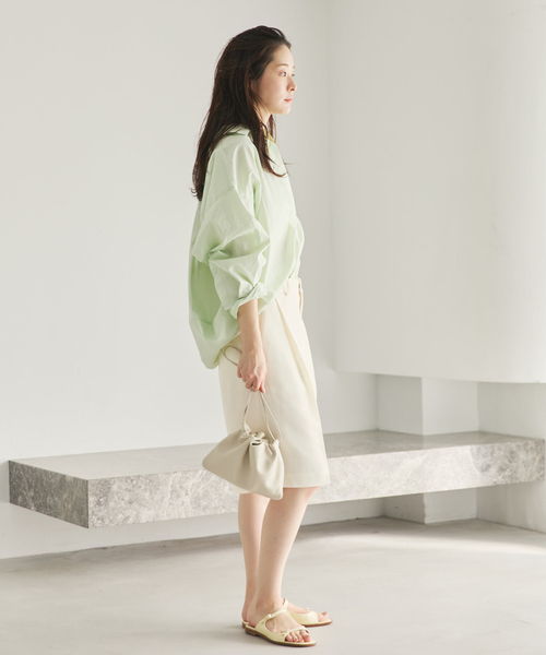 plage（プラージュ）の「Short パンツ（その他パンツ・レディース・ホワイト/ブラック・34/36/38）」の9枚目の写真