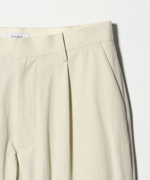 Thingless(シングレス)の「<Thingless>ワイドバルーン パンツ(その他パンツ・メンズ・ブラック/オフホワイト・L/M/S)」の4枚目の写真