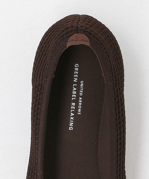 green label relaxing（グリーンレーベルリラクシング）の「ウェルネスシアー ポインテッド フラットシューズ / ニットシューズ（その他シューズ・レディース・シルバー/ブラック/ダークブラウン・25cm/23cm/23.5cm/24.5cm/24cm/22.5cm）」の14枚目の写真