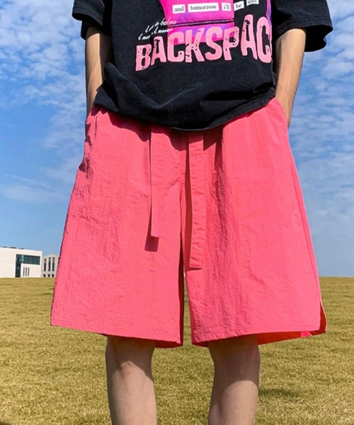 link lot(リンクロット)の「アクティブ・カラー イージーナイロンパンツ(その他パンツ・メンズ・ピンク/ブラック/グリーン・M/S)」の11枚目の写真