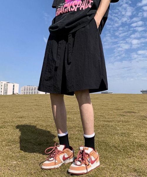 link lot(リンクロット)の「アクティブ・カラー イージーナイロンパンツ(その他パンツ・メンズ・ピンク/ブラック/グリーン・M/S)」の6枚目の写真