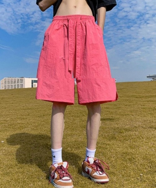 link lot(リンクロット)の「アクティブ・カラー イージーナイロンパンツ(その他パンツ・メンズ・ピンク/ブラック/グリーン・M/S)」の12枚目の写真