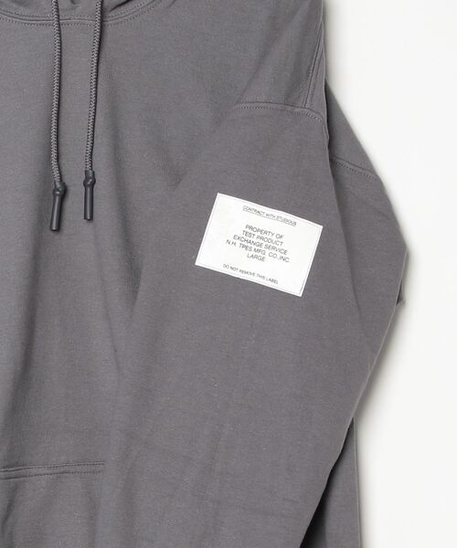 N.HOOLYWOOD(N.ハリウッド)の「【N.HOOLYWOOD】EX.PARKA(パーカー・メンズ・ホワイト/ブラック・40cm/36)」の4枚目の写真