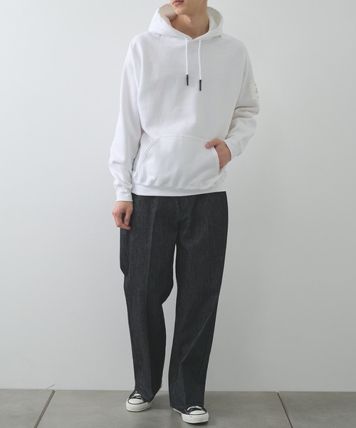 N.HOOLYWOOD(N.ハリウッド)の「【N.HOOLYWOOD】EX.PARKA(パーカー・メンズ・ホワイト/ブラック/ダークグレー・40cm/36/38)」の12枚目の写真