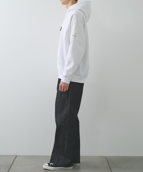 N.HOOLYWOOD(N.ハリウッド)の「【N.HOOLYWOOD】EX.PARKA(パーカー・メンズ・ホワイト/ブラック/ダークグレー・40cm/36/38)」の13枚目の写真