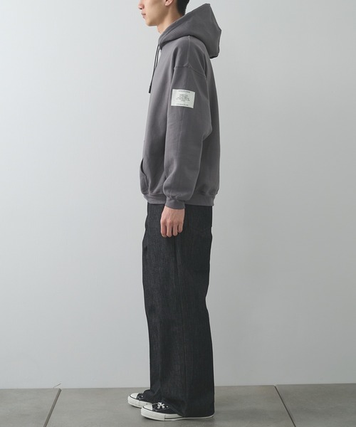 N.HOOLYWOOD(N.ハリウッド)の「【N.HOOLYWOOD】EX.PARKA(パーカー・メンズ・ホワイト/ブラック/ダークグレー・40cm/36/38)」の6枚目の写真