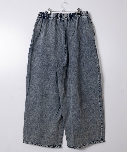 JOHN'S CLOSET（ジョンズクローゼット）の「【50】2タックスーパーワイドイージーデニムパンツ（デニムパンツ・メンズ・ブラック系その他/ワンウォッシュ/ブラック/ブルー系その他2/キナリ・FREE）」の15枚目の写真