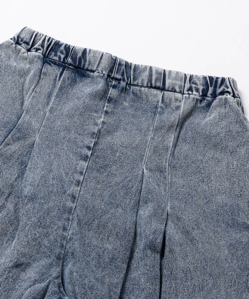 JOHN'S CLOSET（ジョンズクローゼット）の「【50】2タックスーパーワイドイージーデニムパンツ（デニムパンツ・メンズ・ブラック系その他/ワンウォッシュ/ブラック/ブルー系その他2/キナリ・FREE）」の6枚目の写真