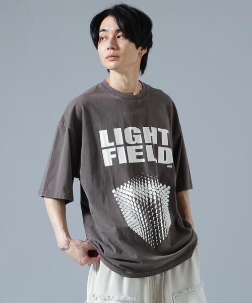 L.H.P(エルエイチピー)の「DankeSchon/ダンケシェーン/OVERDYE LIGHTFIELD S/S TEE(Tシャツ/カットソー・メンズ・ブラック・L/M)」の1枚目の写真