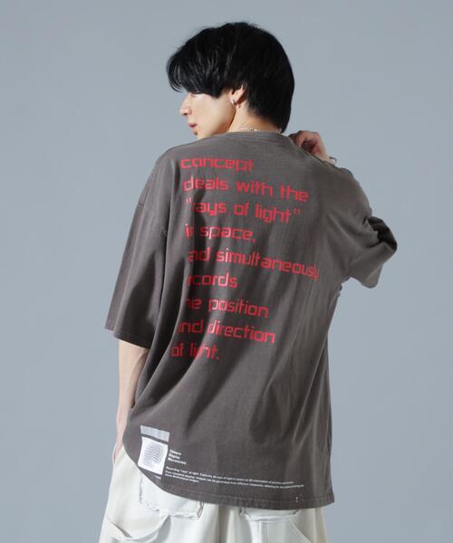 L.H.P(エルエイチピー)の「DankeSchon/ダンケシェーン/OVERDYE LIGHTFIELD S/S TEE(Tシャツ/カットソー・メンズ・ブラック・L/M)」の2枚目の写真
