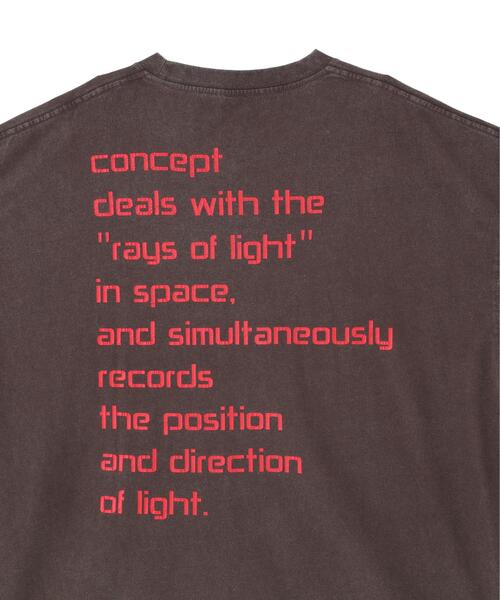 L.H.P(エルエイチピー)の「DankeSchon/ダンケシェーン/OVERDYE LIGHTFIELD S/S TEE(Tシャツ/カットソー・メンズ・ブラック・L/M)」の11枚目の写真