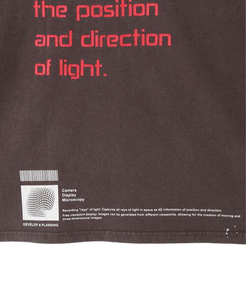 L.H.P(エルエイチピー)の「DankeSchon/ダンケシェーン/OVERDYE LIGHTFIELD S/S TEE(Tシャツ/カットソー・メンズ・ブラック・L/M)」の12枚目の写真